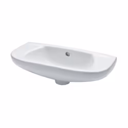Lave-mains 50x23,5cm ROCA POLO - Blanc Lave-mains ROCA POLO gain de place. Pose de la robinetterie: pré-percé à droite. Carac ...