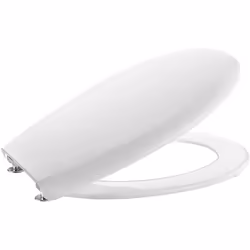 L' abattant et le couvercle des toilettes VICTORIA SUPRALIT ® de ROCA sont disponibles avec des charnières en acier inoxydabl ...