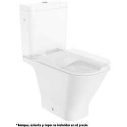 Roca - Cuvette de toilette sans rebord à double sortie the gap