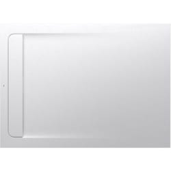 Receveur de douche extra plat en Stonex® Aquos - 1400x1000mm - Blanc