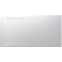 Receveur de douche extra plat en Stonex® Aquos - 2000x1000mm - Blanc