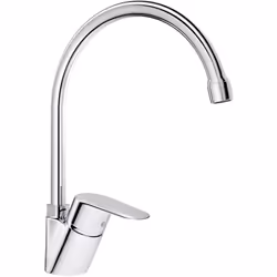 Caractéristiques techniques : Finition : chromé Flexible d'alimentation : 3/8'' Type d'installation : sur plan
