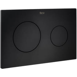 A890189206 PL10 one dual Pulsador Negro Mate Posterior a 2021 - ref: A890189206 - Roca