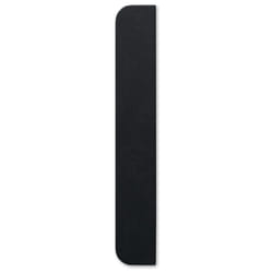 Cache vidage en Stonex® Noir pour receveur de douche Aquos 1000 mm