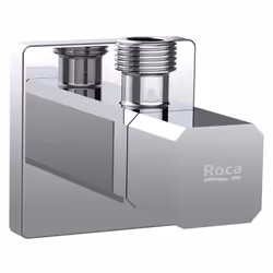 SQUARE Llave de corte 1/2" 3/8" Válvula Cerámica de la colección AQUA de Roca Sanitarios . La colección AQUA es una propuesta ...