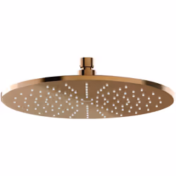 Pomme de douche ronde orientable en ABS Chromé. Installation possible au mur et au plafond. Bras de support vendu séparément. ...