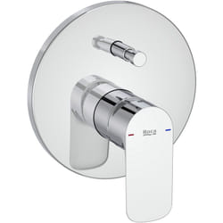 Mitigeur bain/douche cala à encastrer avec inverseur, corps d'encastrement inclus, chromé - Roca
