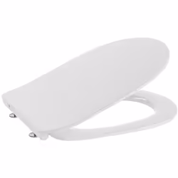 Caractéristiques de l'abattant The Gap Round double Slim avec frein de chute - softclose (A801D12003) : De la marque: ROCA Ga ...