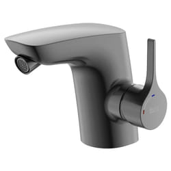 Roca - A5A6A3ANM0 insignia Grifo Monomando Bidé Cold Start Negro Titanio Cepillado - ref: A5A6A3ANM0