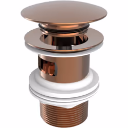 Válvula clic clac de Roca Sanitarios . Click-clack desagüe universal. Tapón 65 Ø compatible con cualquier tipo de agujero de ...