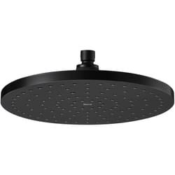 Roca - Douche de tête plafond ou mur Rainsense ø 250 mm, Noir mat