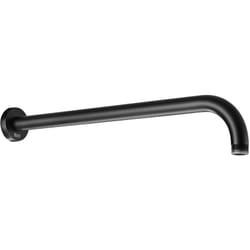 ROCA Bras de douche mural 400mm pour douche de tête, Noir mat