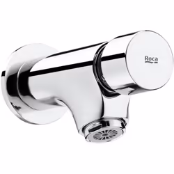 Le robinet de lavabo temporisé avec bouton-poussoir fait partie de la collection de salles de bains INSTANT de ROCA . Cette c ...