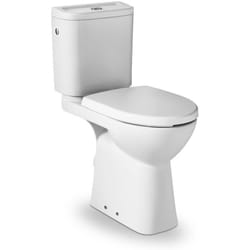 Roca - Pack wc surélevé access s.h. 3/6L alimentation latérale- Blanc