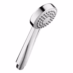 Douchette à main STELLA de ROCA . Avec un diamètre de 80 mm, une finition chromée et une forme circulaire, cette douchette es ...