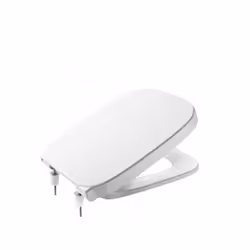 Abattant WC N-F thermodur DEBBA SQUARE frein chute - Blanc Abattant thermodur double laqué Frein de chute "Silencio" Garantie ...