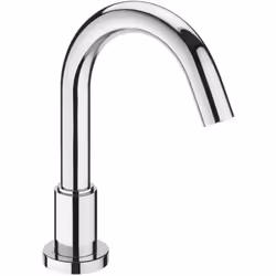 Le robinet électronique de lavabo avec capteur intégré, de la collection LOFT de ROCA, a un débit de 6L/min. Il peut être ali ...