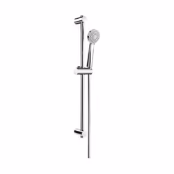 L'ensemble de douche est composé : - Barre coulissante- Douchette Stella 80 - Flexible. Douchette 1 jet : PluieDiamètre : 80m ...