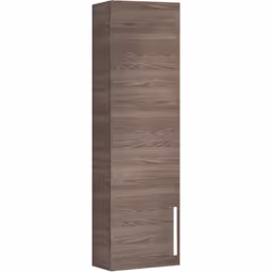 Le meuble demi-colonne réversible de la collection PRISMA de ROCA est doté d'une porte et de 3 étagères métalliques réglables ...