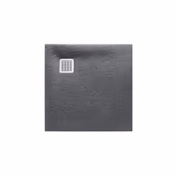 Receveur Terran Ultra-plat à poser anti-dérapant PN24.Matériau Stonex : gelcoat à résistance longue durée.Finitions texturées ...