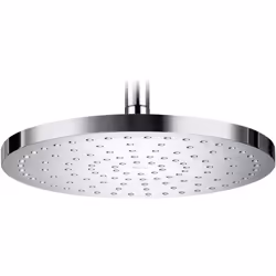 Pomme de douche ronde orientable en ABS Chromé. Installation possible au mur et au plafond. Bras de support vendu séparément. ...