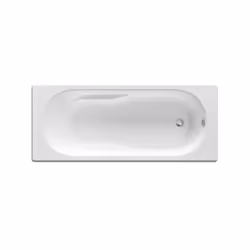 Description générale Baignoire en acrylique rectangulaire NEO-GENOVA de dimensions 1600 x 700 mm, conçue pour un confort opti ...