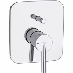 Robinet de baignoire ou de douche encastré de la collection PALS de ROCA . Installation encastrée, à compléter avec RocaBOX ( ...