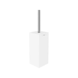 RUBIK - ROCA porte-balai sur pied Couleur : blanc