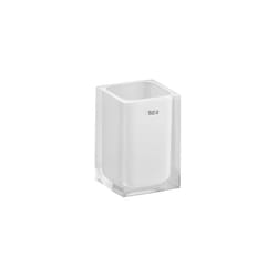 Gobelet de comptoir de salle de bain ice Roca Couleur : Blanc