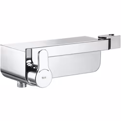 Grifo Monomando para ducha con repisa y soporte de ducha integrado de la colección DECK de Roca Sanitarios . Colección de col ...