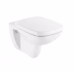 Cuvette WC suspendue DEBBA SQUARE sans bride - Blanche Cuvette WC ROCA DEBBA SQUARE suspendue. vendu sans abattant. Caractéri ...