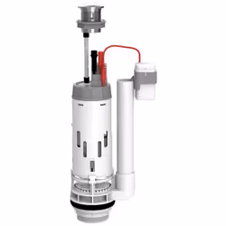 Mécanisme électronique ROCA à double chasse sans contact (réglable entre 2 et 6 litres). Fonctionne avec 4 piles AA qui garan ...