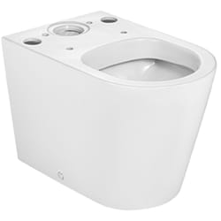 Roca - round inspira cuvette compacte avec double sortie