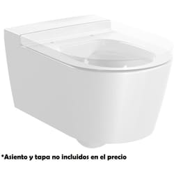 Roca - Cuvette murale sans rebord round inspira sans couvercle Couleur : Blanc