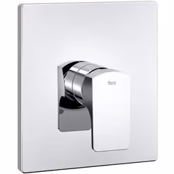 L90 Grifo Monomando Empotrado Ducha Cromo fabricado por Roca Sanitarios . Apuesta por la perfección de un acabado que nos tra ...
