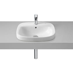 Vasque à encastrer Debba, 500x410 mm, Blanc