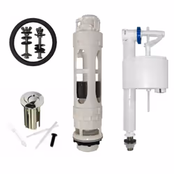 Mécanisme D-SENSO 3 à 6 litres, avec robinet flotteur alimenté par dessous, référence ROCA AH0012900R - Pour WC , Pièce détac ...