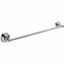 Le porte-serviettes pour lavabo est fabriqué en métal avec une finition brillante et est fixé au mur. Il est conçu pour les s ...