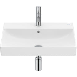 Lavabo mural fineceramic 'Ona' avec jeu de fixations 600 x 460 mm - blanc mat Roca