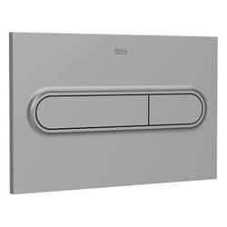 PL1 dual (une) Plaque d'actionnement double encastrée Roca Couleur : Gris