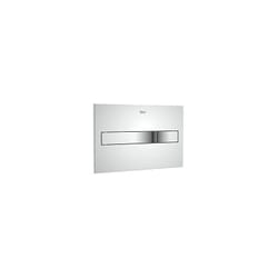 Roca - PL2 one plaque d'entraînement, plastique, chrome A890196001