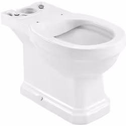 Gamme Carmen de ROCA Cuvette WC Rimless à évacuation duale (cuvette seule) Caractéristiques Forme: Ronde Sans bride Système d ...