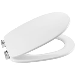 Roca - Abattant et couvercle de toilette supralit® avec siège rembourré carmen Couleur : Blanc