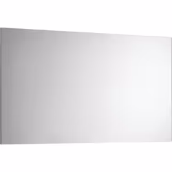 Description générale Miroir rectangulaire avec un cadre en aggloméré, idéal pour apporter une touche moderne à n'importe quel ...