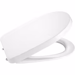 L'abattant et le siège Supralit® pour les toilettes rondes DEBBA de ROCA comprennent des charnières amovibles pour une meille ...