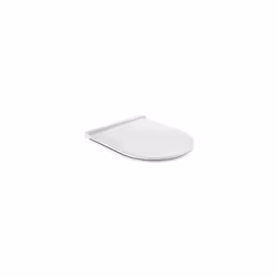 Slim abattant Roca Nexo couvercle blanc avec système d'abaissement automatique Soft Close, Take Off Roca slim avec couvercle  ...