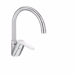 Ce mitigeur évier VICTORIA de la marque Roca est une solution fonctionnelle et élégante pour une cuisine avec une ambiance cl ...