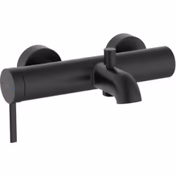 Le mitigeur extérieur pour bain-douche avec inverseur automatique appartient à la collection ONA de ROCA . Avec trois finitio ...