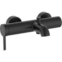Mitigeur bain-douche avec inverseur automatique ona Roca Couleur : noir mat