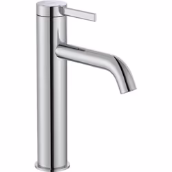 Grifo Monomando Lavabo Desagüe Clic Clac Caño Mezzo de la serie ONA fabricado por Roca Sanitarios. Acabado: Cromo Ahorro de a ...